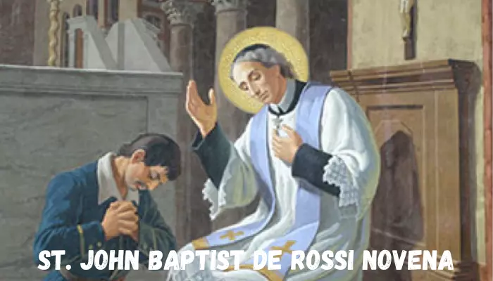St. John Baptist De Rossi Novena