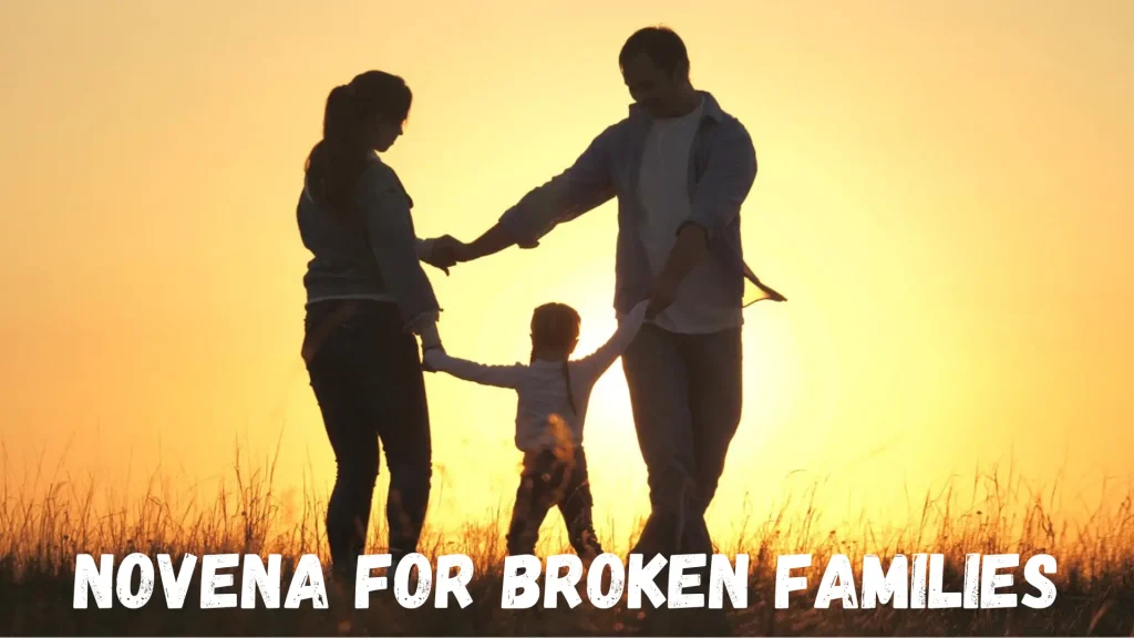 Novena for Broken Families